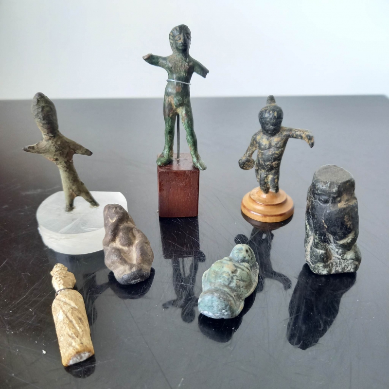 Amulettes et Statuettes Antique, Egypte, Rome...
