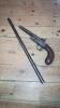 Pistolet Carabine dit de Braconnier, fin du XIXe