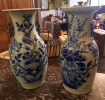 Grand Vase Balustre En Porcelaine, Chine XIXe