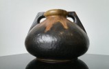 Denbac : Vase en grès flammé, époque Art Deco