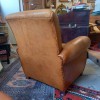 Fauteuil Club en Cuir, Annes 50