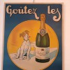 Affiche Maison Aubel Ngoce de Vin  Saumur