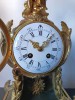 Pendule Cartel, Bronze, Fin XIXe Style Rocaille