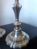 Paire de Flambeaux en Bronze Argent�