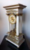 Imposante Pendule Portique, Second Tiers Du XIXe