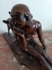 Pierre-Alexandre Morlon Bronze La Petite Curieuse 