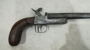 Pistolet Carabine dit de Braconnier, fin du XIXe