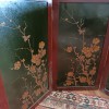 Petit Paravent de Lettr, Chine Fin XIXe