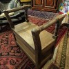 Ancienne Chaise de Cantou, Banc Coffre