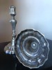 Paire de Flambeaux en Bronze Argent�