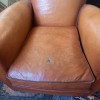 Fauteuil Club en Cuir, Annes 50 