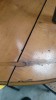 Grande Table Ovale Pied Central et Allonges